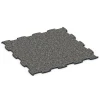 Fitnes podlaha Max von WARCO im Farbdesign Tmavosivá žula mit den Abmessungen 97,1 x 97,1 x 1,8 cm | 0,94 m². Produktfoto von Artikel 6868 in der Aufsicht von schräg vorne.