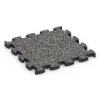 Bezpečnostná puzzle podložka von WARCO im Farbdesign Tmavosivá žula mit den Abmessungen 46 x 46 × 2,8 cm. Produktfoto von Artikel 6931 in der Aufsicht von schräg vorne.