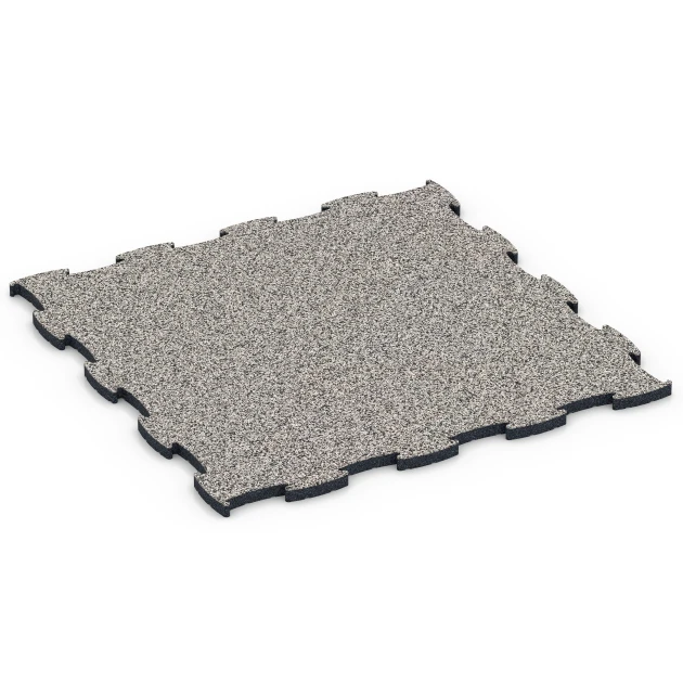 Fitness Active podlaha von WARCO im Farbdesign Sivá žula mit den Abmessungen 97,1 x 97,1 x 2,8 cm | 0,94 m². Produktfoto von Artikel 6851 in der Aufsicht von schräg vorne.