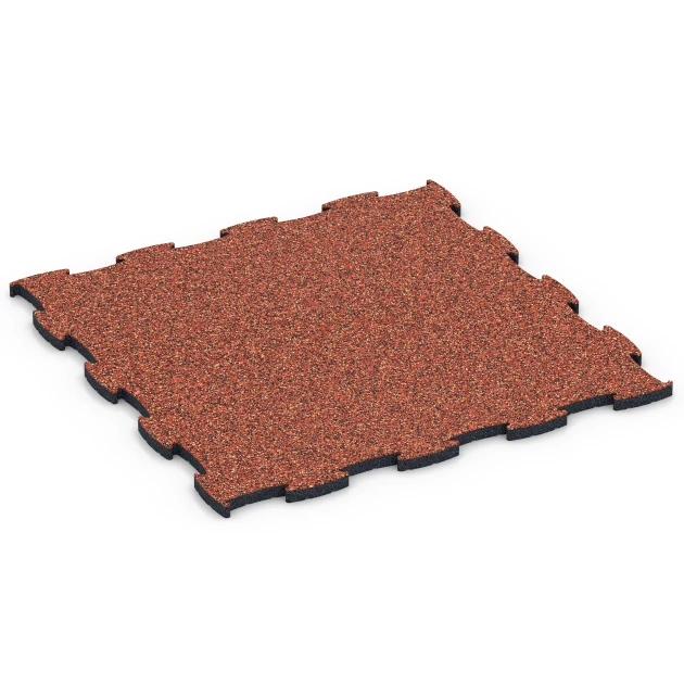 Fitness Active podlaha von WARCO im Farbdesign Etna mit den Abmessungen 97,1 x 97,1 x 2,8 cm. Produktfoto von Artikel 6854 in der Aufsicht von schräg vorne.