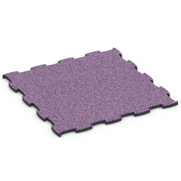 Fitness Active podlaha von WARCO im Farbdesign Levanduľa mit den Abmessungen 97,1 x 97,1 x 2,8 cm. Produktfoto von Artikel 6855 in der Aufsicht von schräg vorne.