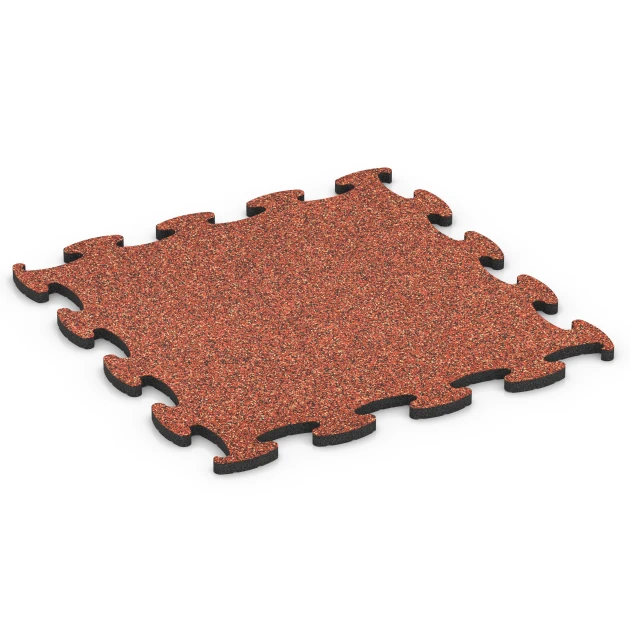 Fitnes podlaha Max von WARCO im Farbdesign Etna mit den Abmessungen 98 x 98 x 2,8 cm. Produktfoto von Artikel 6890 in der Aufsicht von schräg vorne.