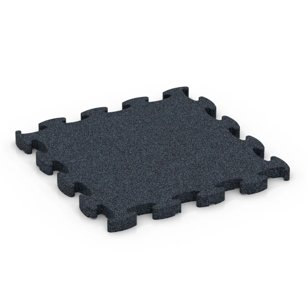Fitness Premium športová podlaha von WARCO im Farbdesign Antracit mit den Abmessungen 28,9 x 28,9 x 1,8 cm. Produktfoto von Artikel 6958 in der Aufsicht von schräg vorne.