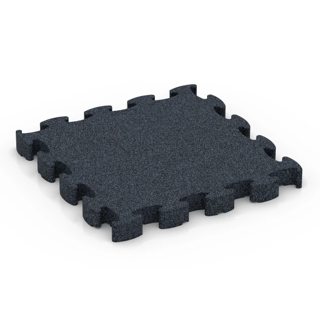 Fitness Premium športová podlaha von WARCO im Farbdesign Antracit mit den Abmessungen 28,9 x 28,9 x 2,8 cm. Produktfoto von Artikel 6959 in der Aufsicht von schräg vorne.