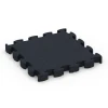 Fitness Premium podlaha Plus von WARCO im Farbdesign Antracit mit den Abmessungen 28,9 x 28,9 x 2,8 cm. Produktfoto von Artikel 6965 in der Aufsicht von schräg vorne.