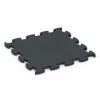 Fitness Premium podlaha Plus von WARCO im Farbdesign Antracit mit den Abmessungen 45,9 x 45,9 x 1,8 cm | 0,21 m². Produktfoto von Artikel 6966 in der Aufsicht von schräg vorne.