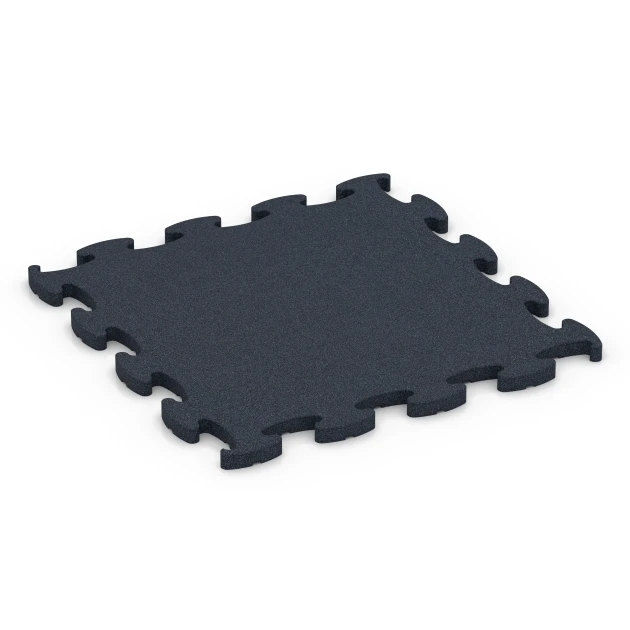 Fitness Premium podlaha Plus von WARCO im Farbdesign Antracit mit den Abmessungen 45,9 x 45,9 x 1,8. Produktfoto von Artikel 6966 in der Aufsicht von schräg vorne.