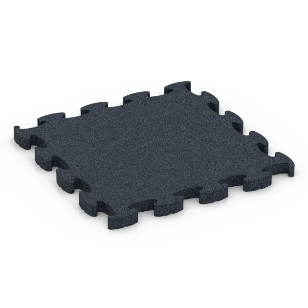 Fitness Premium športová podlaha von WARCO im Farbdesign Antracit mit den Abmessungen 45,9 x 45,9 x 2,8 cm. Produktfoto von Artikel 6961 in der Aufsicht von schräg vorne.