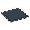Fitness Premium podlaha Plus von WARCO im Farbdesign Antracit mit den Abmessungen 45,9 x 45,9 x 2,8 cm. Produktfoto von Artikel 6967 in der Aufsicht von schräg vorne.
