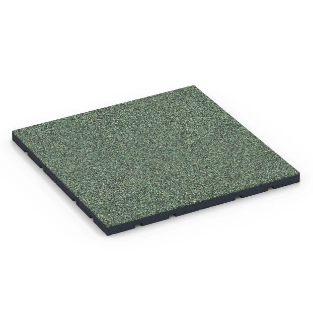Športová podlaha pre vonkajšie fitness von WARCO im Farbdesign Anglický trávnik mit den Abmessungen 60 x 60 x 3 cm | 0,36 m². Produktfoto von Artikel 7134 in der Aufsicht von schräg vorne.