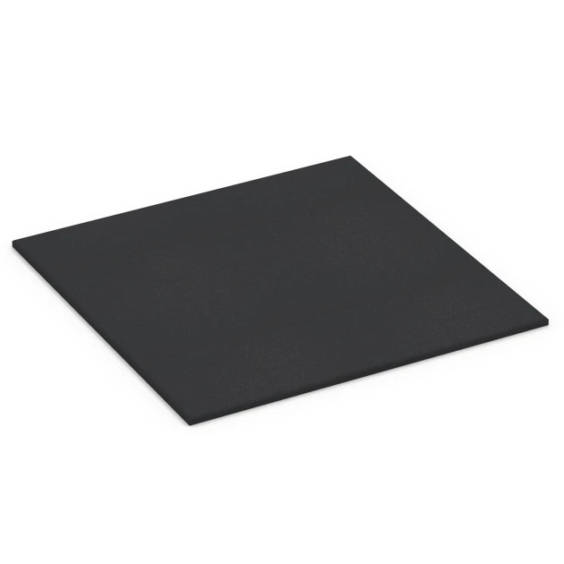 Fitness Performance Basic gumová podlaha do fitness von WARCO im Farbdesign Antracit mit den Abmessungen 100 x 100 x 2 cm | 1,00 m². Produktfoto von Artikel 7074 in der Aufsicht von schräg vorne.
