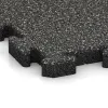 Detailaufnahme der Randausprägung von WARCO-Produkt 5899, Exteriérová eventová dlaždica, Format 500 x 500 x 40 mm, Farbe Tmavý šedý granit.