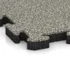 Detailaufnahme der Randausprägung von WARCO-Produkt 5901, Exteriérová eventová dlaždica, Format 500 x 500 x 40 mm, Farbe Svetlý granit.