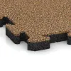 Detailaufnahme der Randausprägung von WARCO-Produkt 5912, Exteriérová eventová dlaždica, Format 500 x 500 x 40 mm, Farbe Maroko.