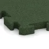 Detailaufnahme der Randausprägung von WARCO-Produkt 5882, Exteriérová eventová dlaždica, Format 500 x 500 x 40 mm, Farbe Trávová zelená.