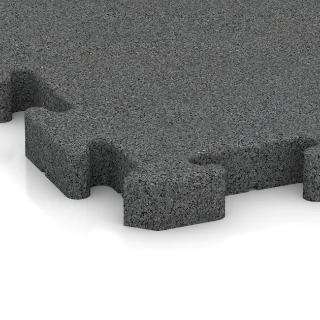Detailaufnahme der Randausprägung von WARCO-Produkt 5881, Exteriérová eventová dlaždica, Format 500 x 500 x 40 mm, Farbe Šedý bridlica.