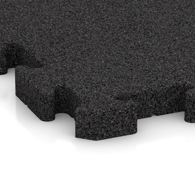 Detailaufnahme der Randausprägung von WARCO-Produkt 6055, Exteriérová eventová dlaždica, Format 100 x 100 x 4 cm | 1,00 m², Farbe Antracit.