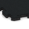 Detailaufnahme der Randausprägung von WARCO-Produkt 6010, Fitness Ochranná Podložka, Format 1000 x 1000 x 30 mm, Farbe Železno šedá.
