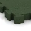 Detailaufnahme der Randausprägung von WARCO-Produkt 3194, Fitness Ochranná Podložka, Format 500 x 500 x 60 mm, Farbe Trávová zelená.