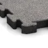 Detailaufnahme der Randausprägung von WARCO-Produkt 4565, Fitness Ochranná Podložka HD, Format 500 x 500 x 50 mm, Farbe Šedý melange.