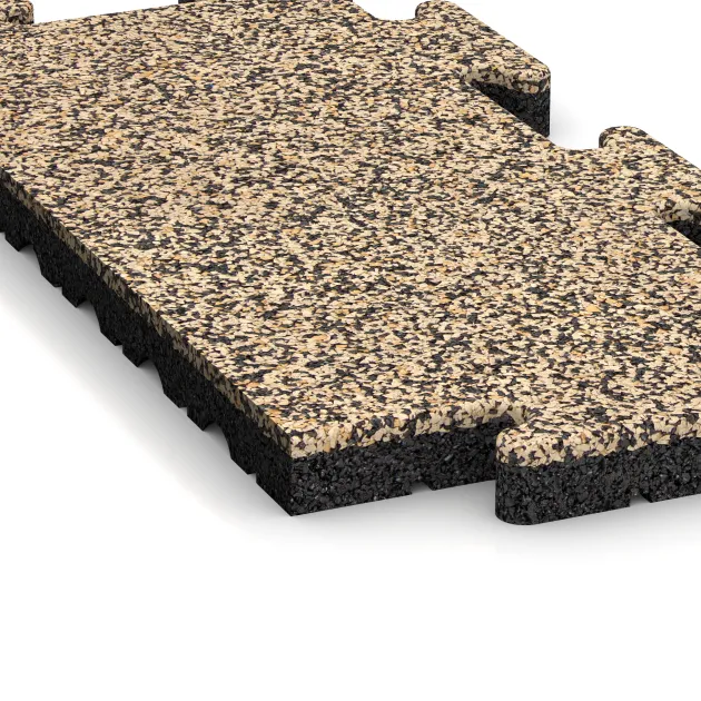 Detailaufnahme der Randausprägung von WARCO-Produkt 4879, Okrajová doska HD, Format 500 x 235 x 30 mm, Farbe Travertín.