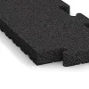 Detailaufnahme der Randausprägung von WARCO-Produkt 5005, Okrajová doska, Format 500 x 235 x 40 mm, Farbe Antracit.