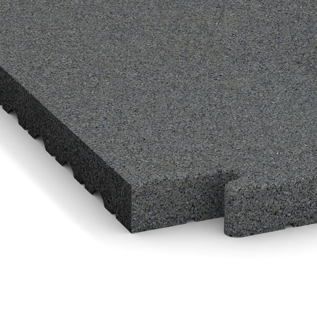 Detailaufnahme der Randausprägung von WARCO-Produkt 5149, Okrajová doska, Format 1000 x 485 x 40 mm, Farbe Šedý bridlica.