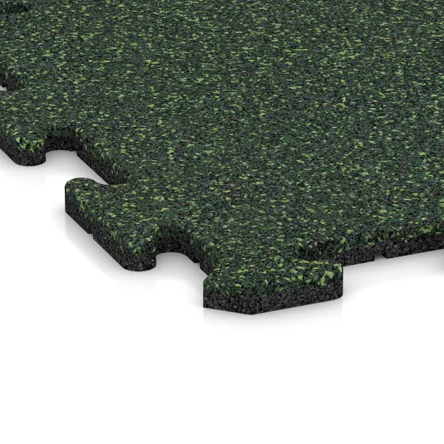 Detailaufnahme der Randausprägung von WARCO-Produkt 0127, Dlaždica k bazénu, Format 500 x 500 x 18 mm, Farbe Anglická tráva.
