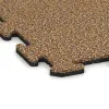 Detailaufnahme der Randausprägung von WARCO-Produkt 4242, Športová doska 1,8 cm, Format 1000 x 1000 x 18 mm, Farbe Maroko.