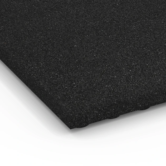 Detailaufnahme der Randausprägung von WARCO-Produkt 6646, , Format 100 x 50 x 4 cm, Farbe Antracit.