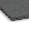 Detailaufnahme der Randausprägung von WARCO-Produkt 0619, Ochranná stenová doska, Format 500 x 500 x 40 mm, Farbe Šedý bridlica.