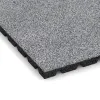 Detailaufnahme der Randausprägung von WARCO-Produkt 5475, Terasová dlaždica 3 cm, Format 500 x 500 x 30 mm, Farbe Šedý melange.