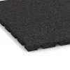 Detailaufnahme der Randausprägung von WARCO-Produkt 0526, Ochranná stenová doska, Format 500 x 500 x 25 mm, Farbe Antracit.