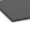 Detailaufnahme der Randausprägung von WARCO-Produkt 0529, Ochranná stenová doska, Format 500 x 500 x 25 mm, Farbe Šedý bridlica.