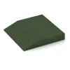 Detailaufnahme der Randausprägung von WARCO-Produkt 0453, Edge tile (one chamfered side), Format 500 x 500 x 80 mm, Farbe Trávová zelená.