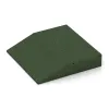 Detailaufnahme der Randausprägung von WARCO-Produkt 0459, Edge tile (one chamfered side), Format 500 x 500 x 100 mm, Farbe Trávová zelená.