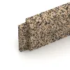 Detailaufnahme der Randausprägung von WARCO-Produkt 2249, Soklová lišta, Format 750 x 80 x 20 mm, Farbe Travertín.