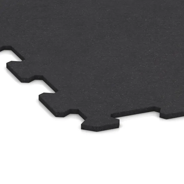 Detailaufnahme der Randausprägung von WARCO-Produkt 1048, Stair covering, Format 970 x 970 x 8 mm, Farbe Matný antracit.