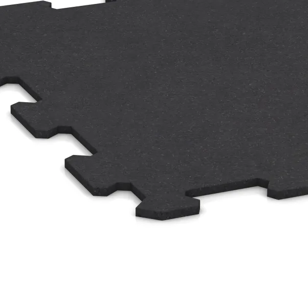 Detailaufnahme der Randausprägung von WARCO-Produkt 0911, Schodová dlaždica, Format 485 x 485 x 8 mm, Farbe Matný antracit.