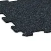 Detailaufnahme der Randausprägung von WARCO-Produkt 0901, Stair covering, Format 485 x 485 x 8 mm, Farbe Ľahko modro posypaná.