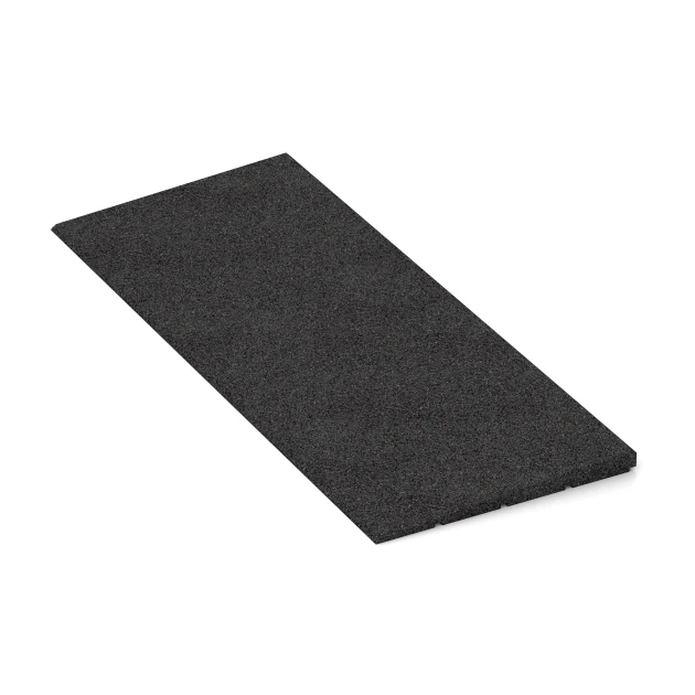 Detailaufnahme der Randausprägung von WARCO-Produkt 2308, Prahová rampa 75 cm, Format 75 x 30 cm | 8 < 25 mm, Farbe Antracit.