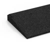Detailaufnahme der Randausprägung von WARCO-Produkt 6597, Nájazd na prah, Format 100 × 25 cm | 1 < 4,5 cm, Farbe Antracit.