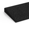 Detailaufnahme der Randausprägung von WARCO-Produkt 6598, Nájazd na prah, Format 100 × 25 cm | 1 < 5 cm, Farbe Antracit.