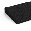 Detailaufnahme der Randausprägung von WARCO-Produkt 6599, Nájazd na prah, Format 100 × 25 cm | 1 < 6 cm, Farbe Antracit.