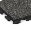 Detailaufnahme der Randausprägung von WARCO-Produkt 1339, Dlaždica okolo bazéna Classic, Format 500 x 500 x 40 mm, Farbe Tmavý šedý granit.