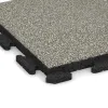 Detailaufnahme der Randausprägung von WARCO-Produkt 1290, Terasa dlaždica Classic, Format 500 x 500 x 40 mm, Farbe Svetlý granit.