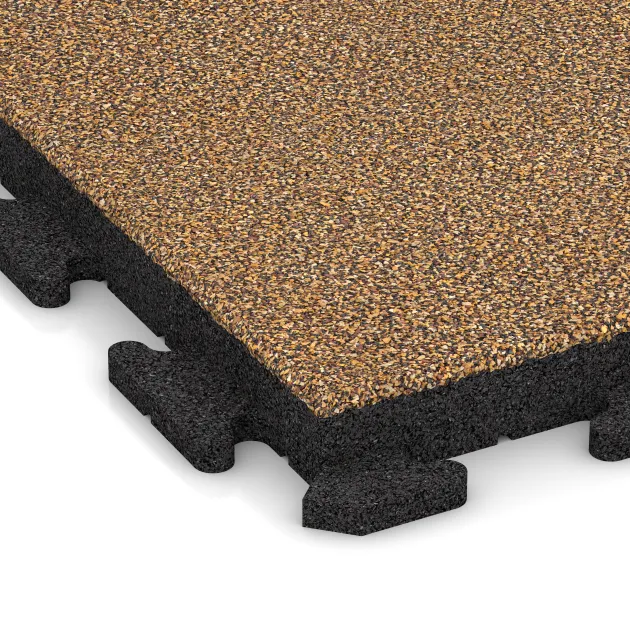 Detailaufnahme der Randausprägung von WARCO-Produkt 1443, Paving slab, Format 500 x 500 x 50 mm, Farbe Maroko.