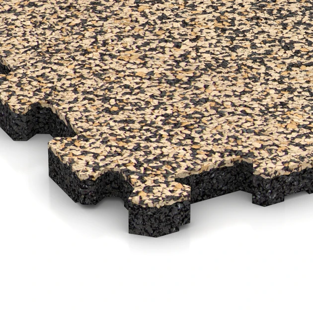 Detailaufnahme der Randausprägung von WARCO-Produkt 3735, Dlažba exteriérová, Format 30,6 x 30,6 x 2 cm | 0,094 m², Farbe Travertín.