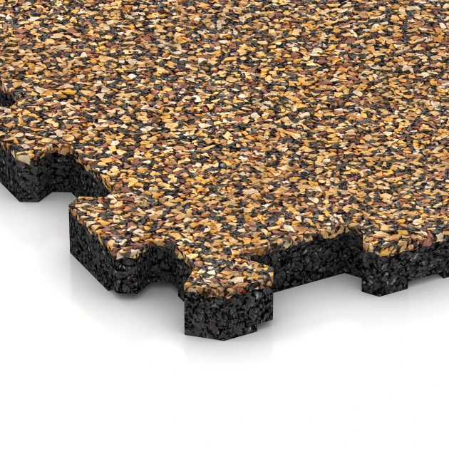 Detailaufnahme der Randausprägung von WARCO-Produkt 3740, Dlažba exteriérová, Format 30,6 x 30,6 x 2 cm | 0,094 m², Farbe Ratan.