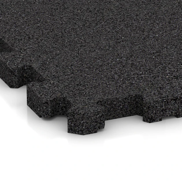 Detailaufnahme der Randausprägung von WARCO-Produkt 3741, Dlažba exteriérová, Format 30,6 x 30,6 x 2 cm | 0,094 m², Farbe Antracit.